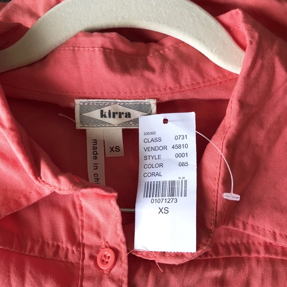 SOLD NWT Kirra Coral Tank - Picture 6 of 6